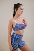 Hera Rivieria check sports bra